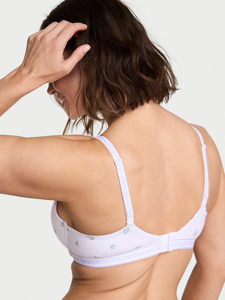 Perfect Shape Pamuklu Islemeli Push Up Sütyen arka görünüm