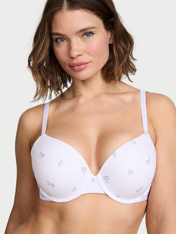 Perfect Shape Pamuklu Islemeli Push Up Sütyen