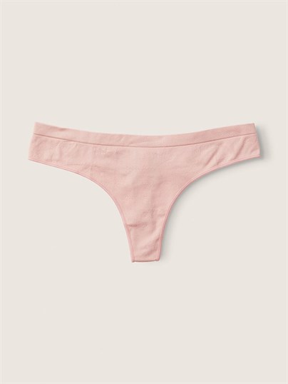 Pink Dikissiz Tanga Kulot