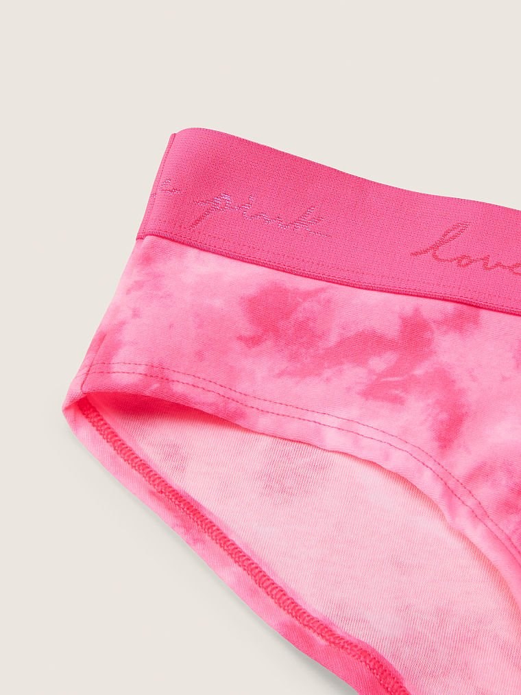 Pink Logo Hipster Kulot arka görünümü