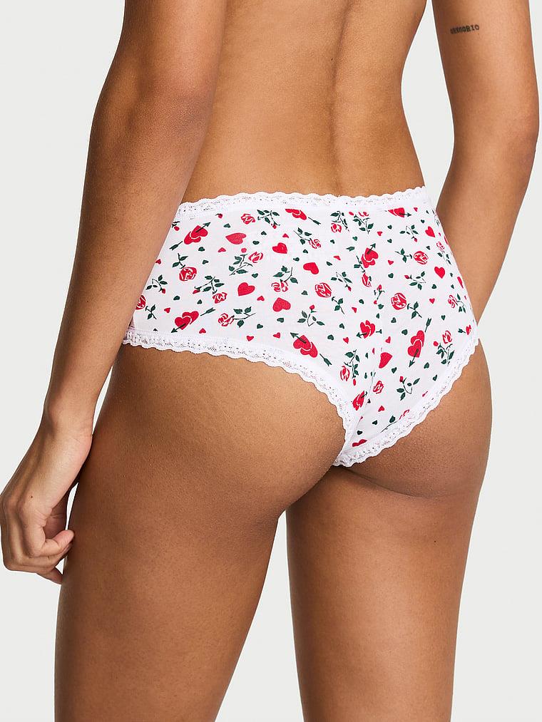 Beli Dantelli Pamuklu Cheeky Kulot arka görünüm