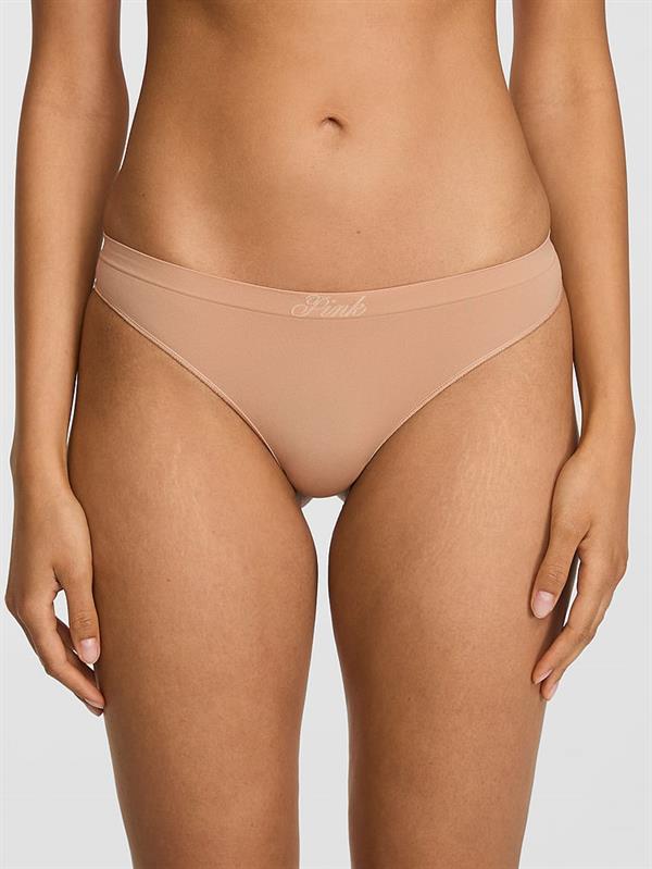 Pink Seamless Tanga