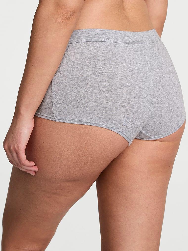 Logolu Pamuklu Boyshort Kulot arka görünüm