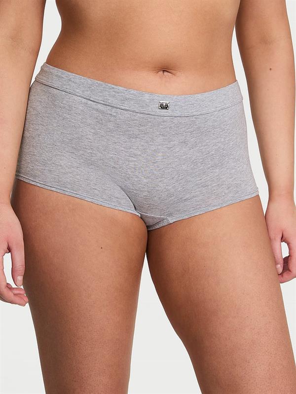 Logolu Pamuklu Boyshort Kulot ön görünüm