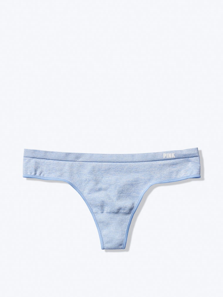 Pink Seamless Tanga Kulot arka görünümü