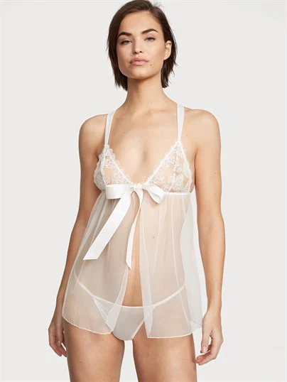 Queen Of Hearts Acik Cup Babydoll ön görünüm