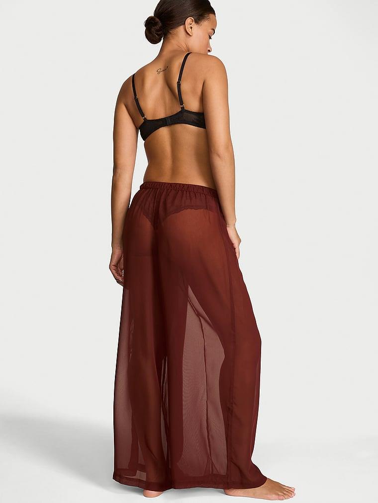 Sifon Pileli Pantolon arka görünümü