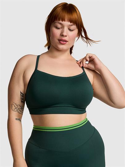 Pink Seamless Air Hafif Destekli Sporcu Sütyeni