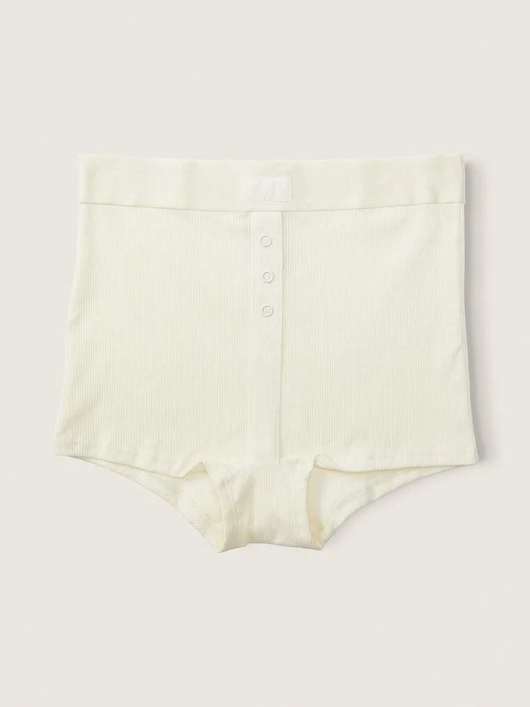 Victorias S Secret Pink Yüksek Bel Boyshort Kulot arka görünüm