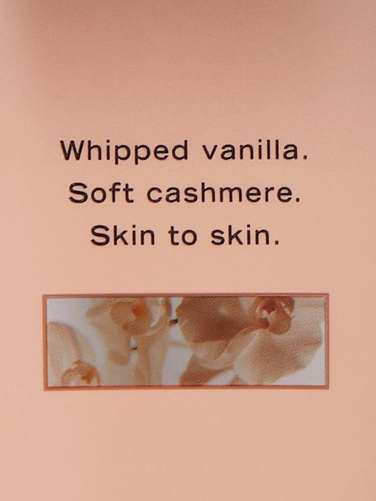 Bare Vanilla Vücut Losyonu arka görünümü
