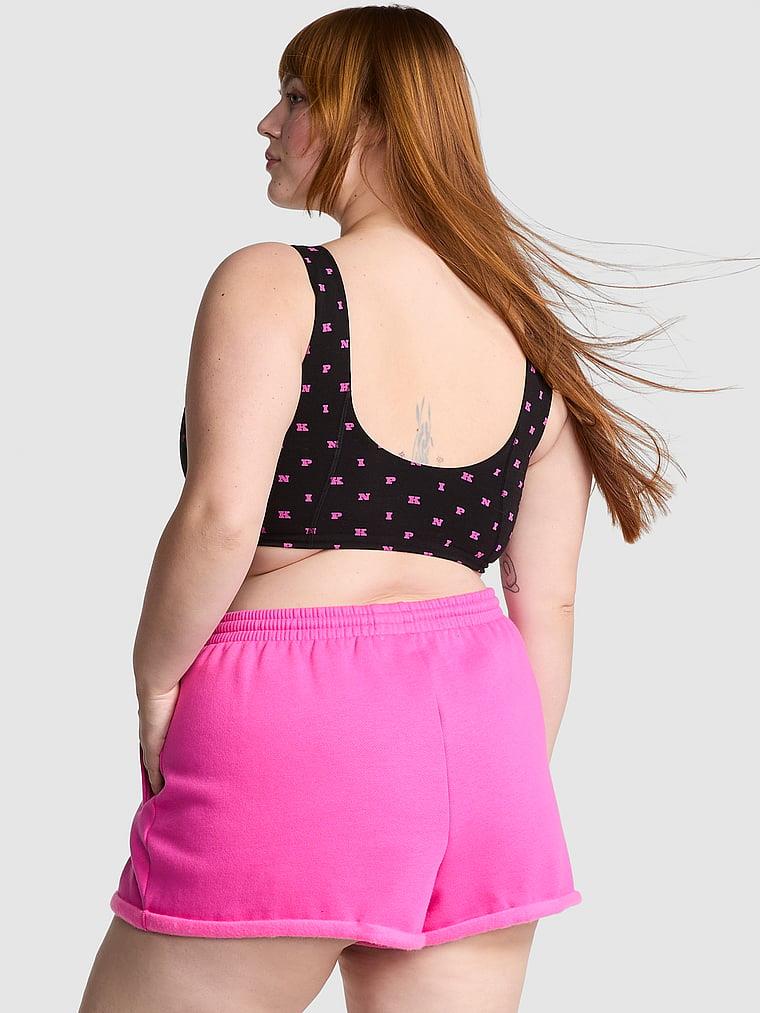 Pink Ivy Kivrimli Sort arka görünümü