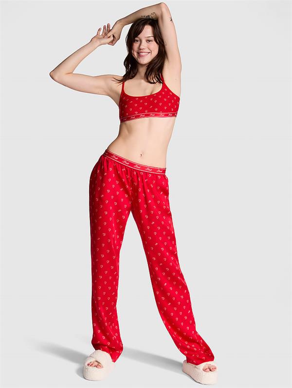 Pink Ipeksi Pijama Alti