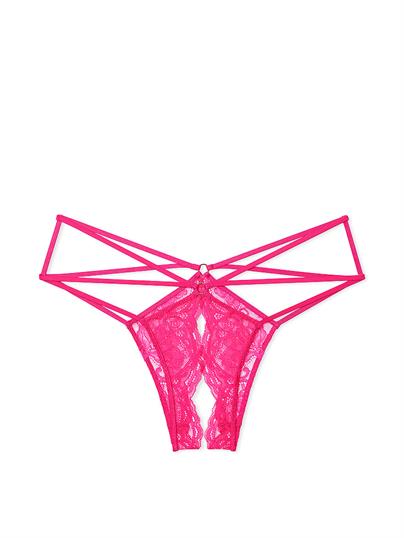 Crotchless Dantelli Askili Cheeky Kulot