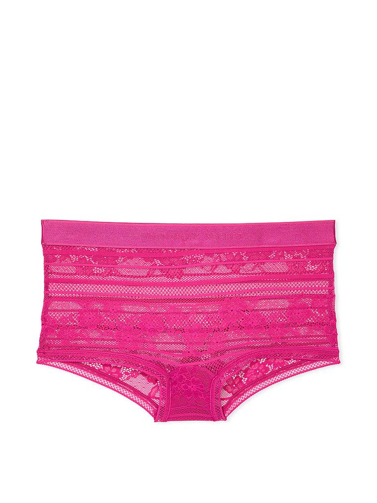 Logolu Dantelli Boyshort Kulot arka görünümü