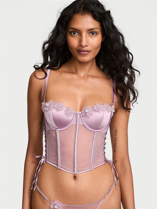 Atelier Victorias Secret İslemeli Bustiyer