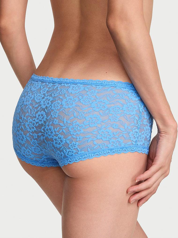 Dantelli Düşük Bel Boyshort Kulot arka görünümü