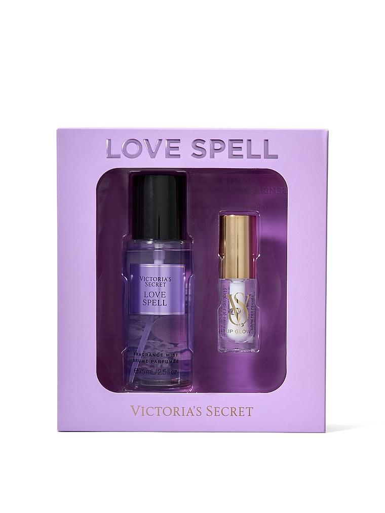 Love Spell Clear Lip Glow Ikili Hediye Seti arka görünümü