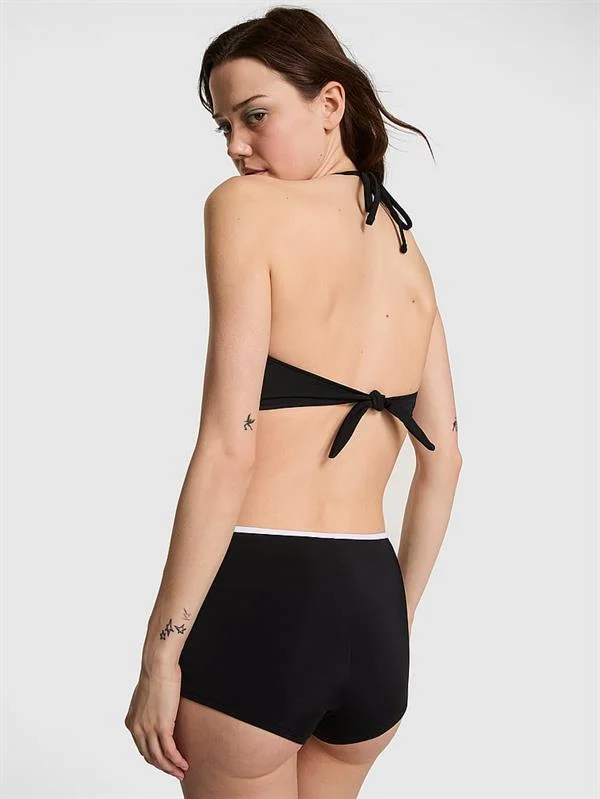 Pink Chaz Sort Kesim Bikini Alti ön görünüm