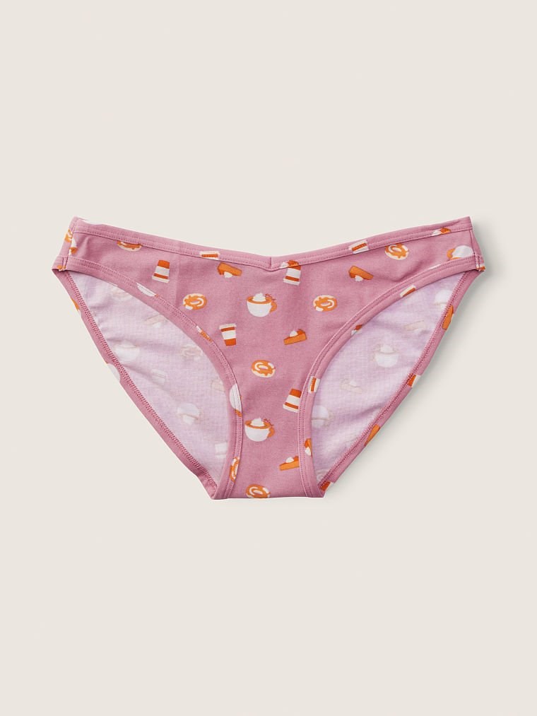 Pink Pamuk Bikini Model Ic Camasiri arka görünümü
