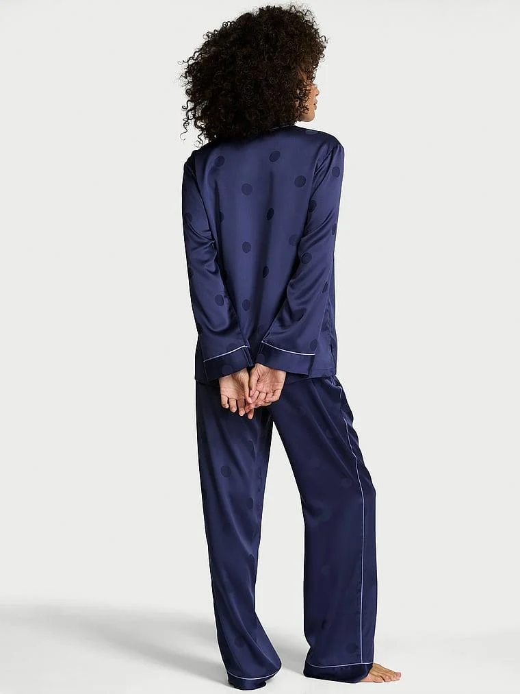 Signature Saten Pijama Takimi arka görünüm