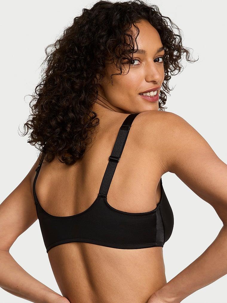 Işıltılı Askili Scoop Bralet arka görünümü