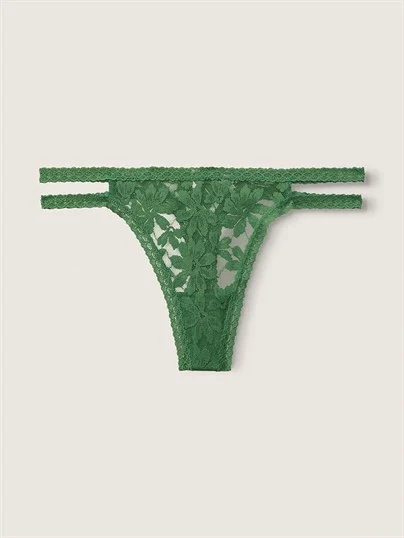 Victorias S Secret Pink Dantelli Askili Tanga