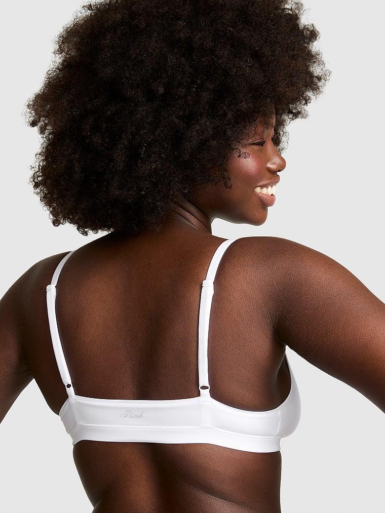 Pink Base Esnek Ucgen Bralet arka görünümü