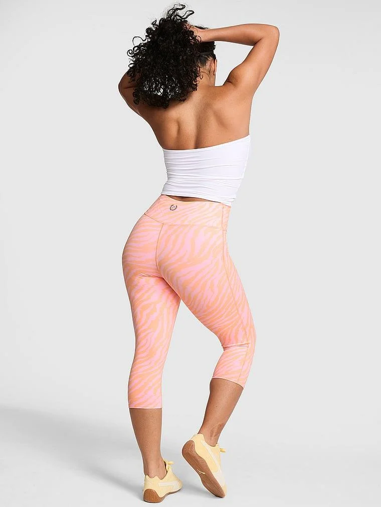Pink Pink Relay Capri Tayt arka görünüm
