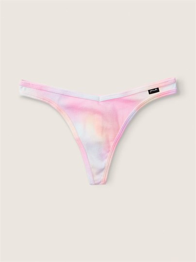 Pink Pamuklu Tanga Kulot
