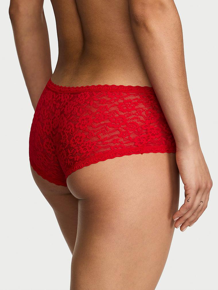 Dantelli Düşük Bel Boyshort Kulot arka görünümü