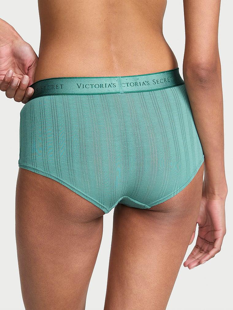 Ultra Ince Modal Logolu Boyshort Kulot arka görünümü