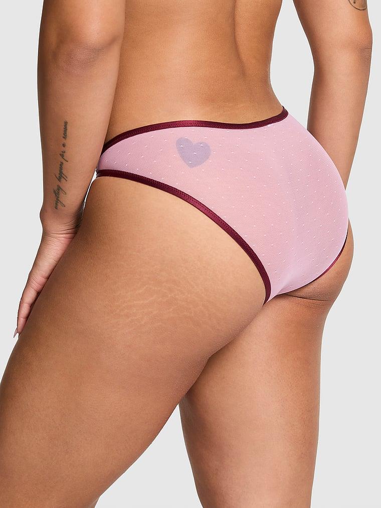 Pink Romantik Islemeli Cheeky Kulot arka görünümü