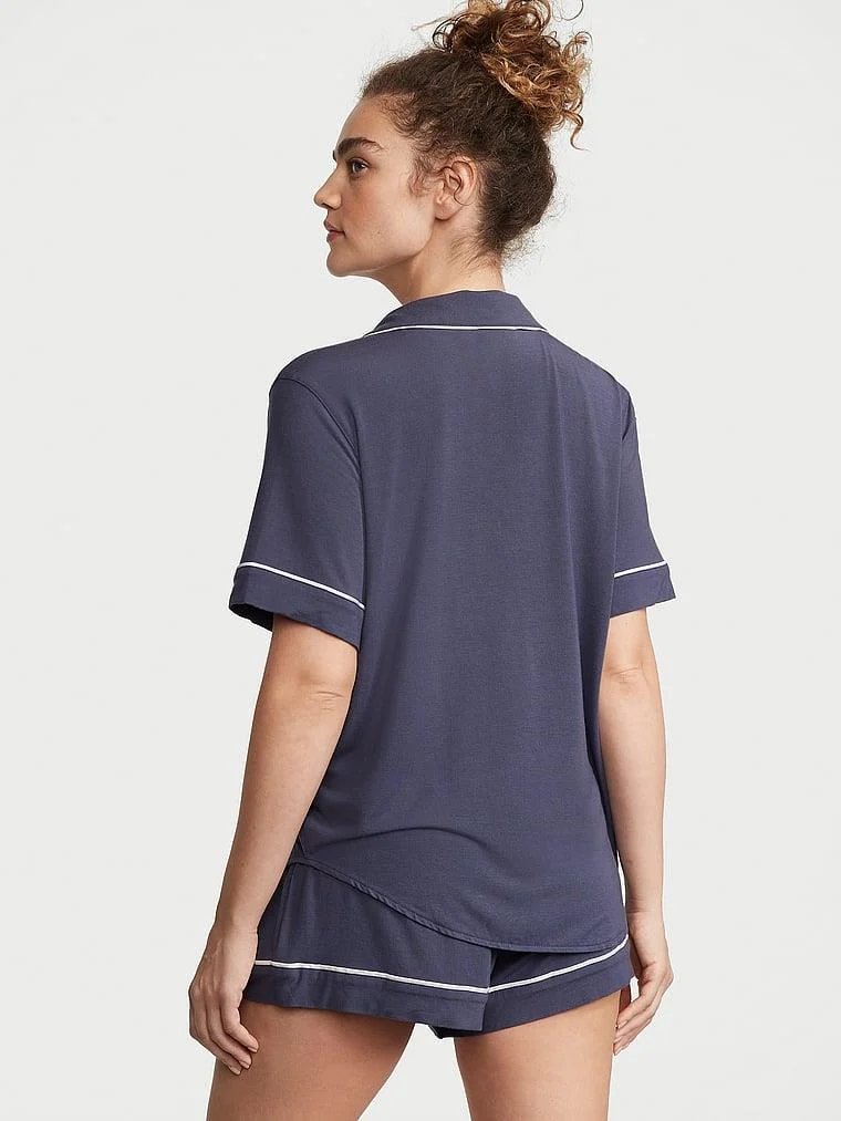 Modal Kısa Pijama Takimi arka görünüm