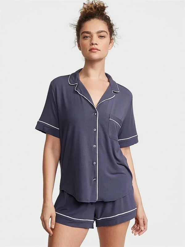 Modal Kısa Pijama Takimi ön görünüm