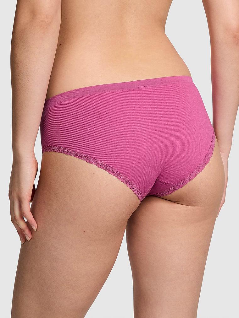 Pink Seamless Hiphugger Kulot arka görünüm