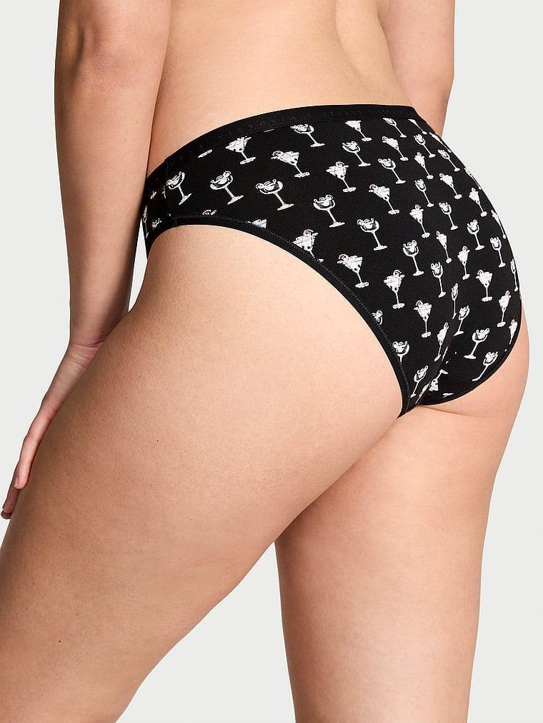 Esnek Pamuklu Bikini Kulot arka görünümü
