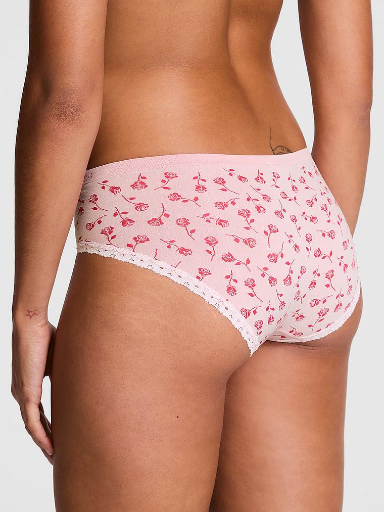 Pink Seamless Hiphugger Kulot arka görünümü