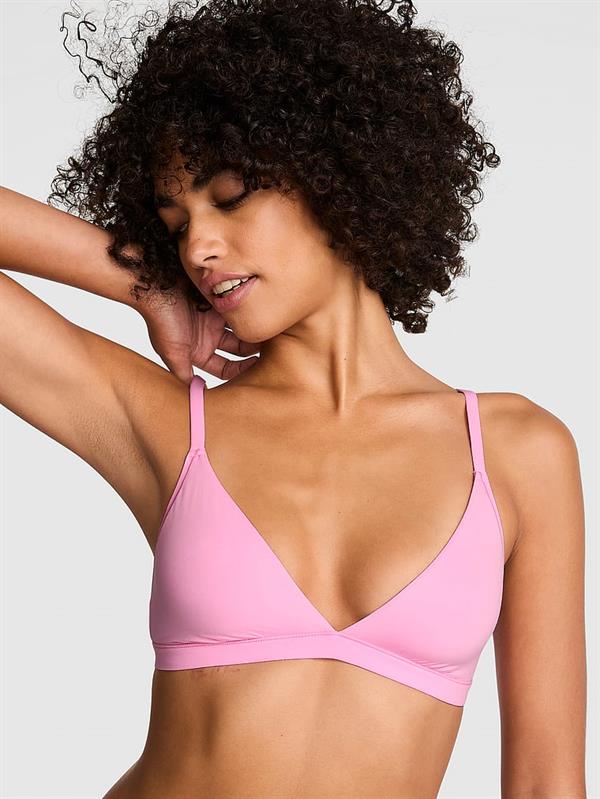 Pink Base Esnek Ucgen Bralet