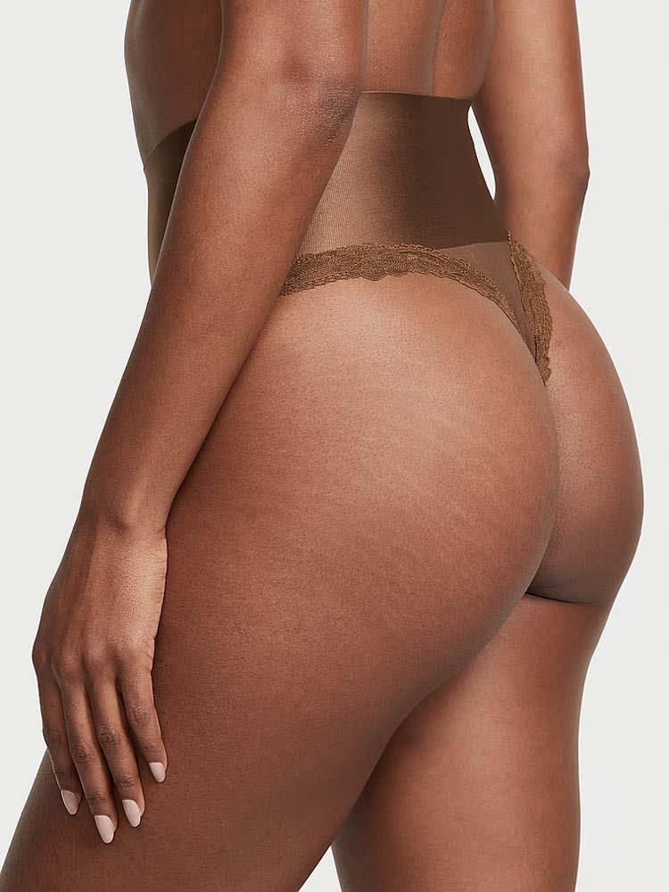 Smoothing Shimmer Dantelli Tanga arka görünümü