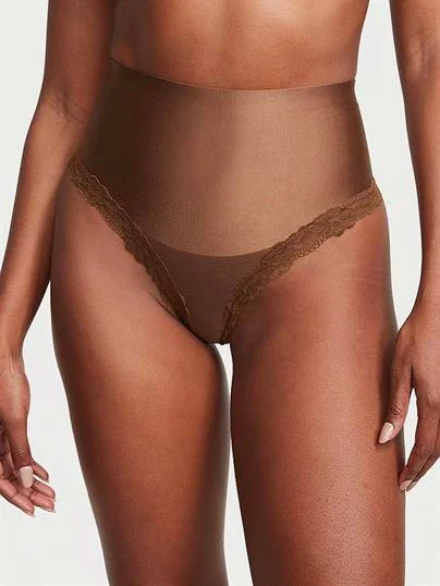 Smoothing Shimmer Dantelli Tanga ön görünüm
