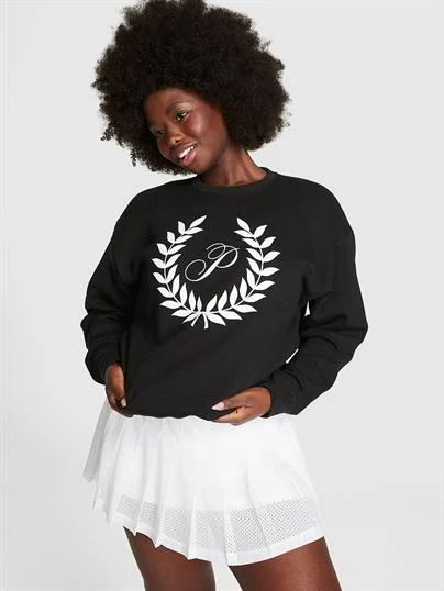 Pink Ivy Crew Sweatshirt