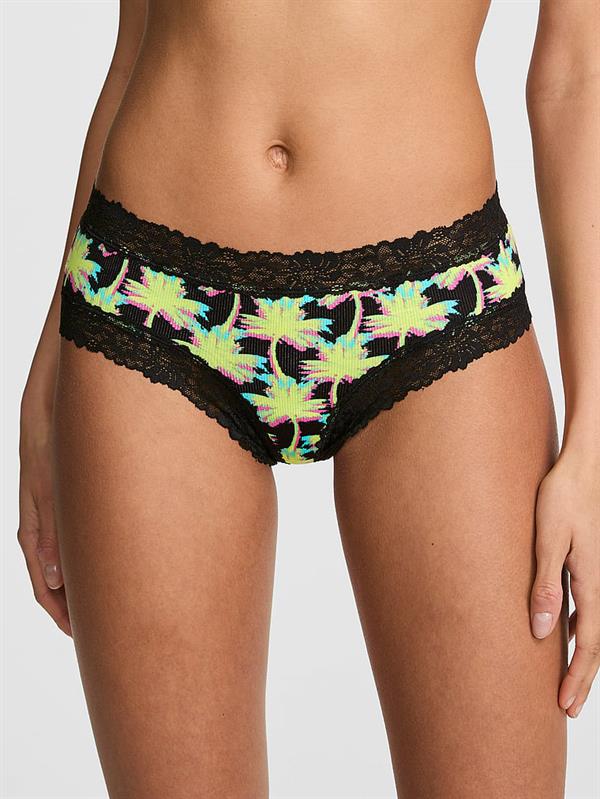 Pink Wink Dantelli Cheeky Kulot ön görünüm