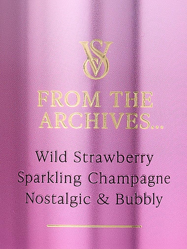 Strawberries Champagne Vücut Spreyi arka görünümü