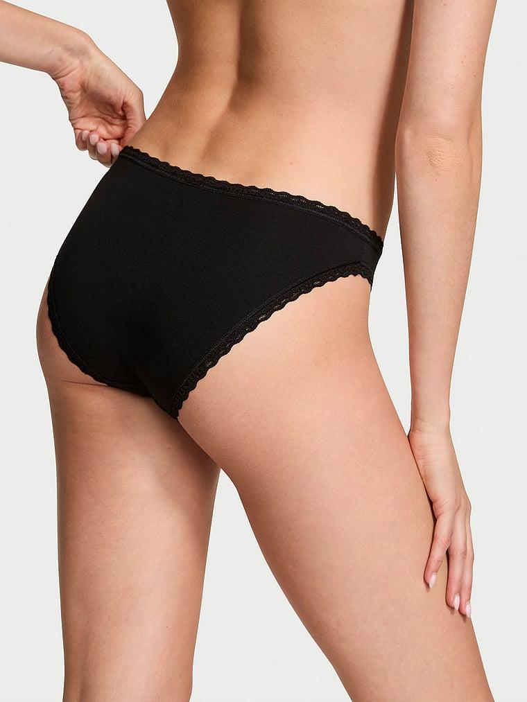 Dantelli Pamuklu Bikini Kulot arka görünümü