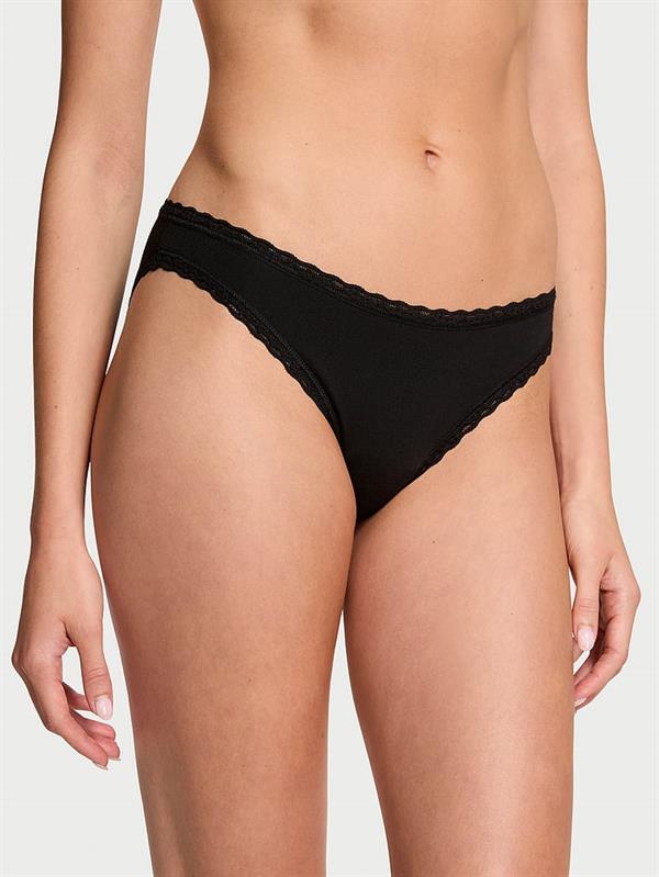 Dantelli Pamuklu Bikini Kulot