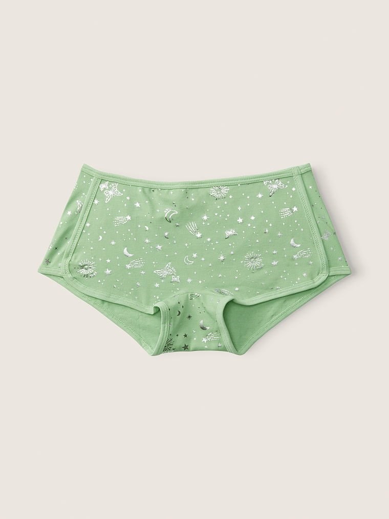 Pink Pamuk Boyshort Kulot arka görünümü