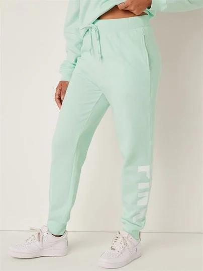 Pink Everyday Lounge Rahat Jogger ön görünüm