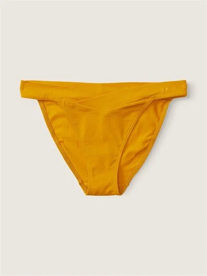 Pink Pamuk Capraz Detayli Bikini Kulot