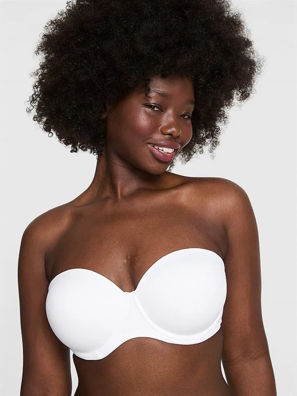 Pink Wear Everywhere Push Up Straplez Sütyen ön görünüm