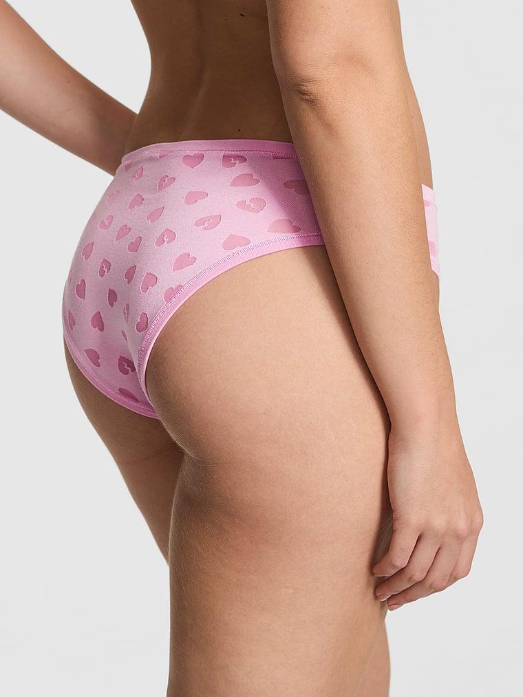 Pink Pamuklu Cheeky Kulot arka görünümü
